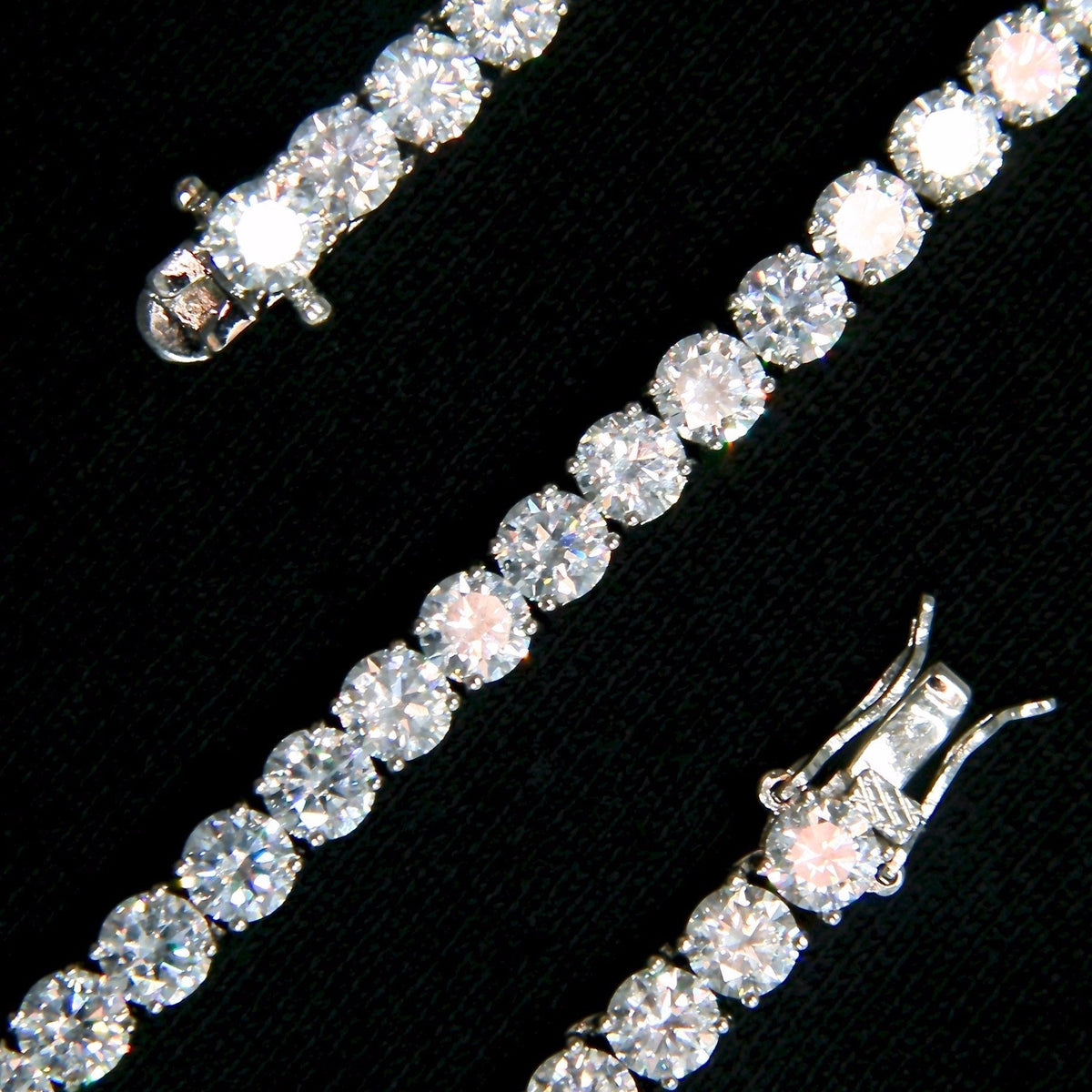 5mm Tennis Bracelet - 18K White Gold